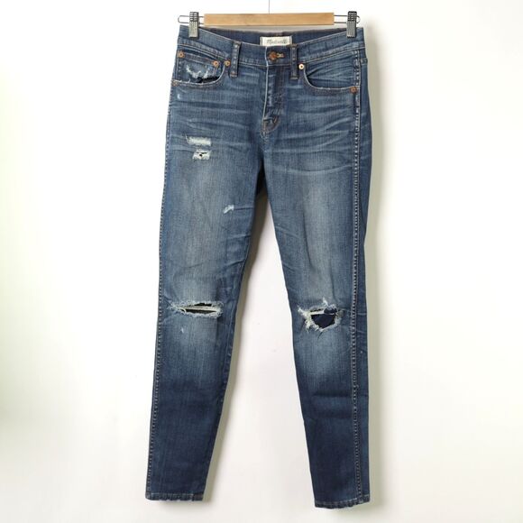 Madewell 9" High Riser Skinny Skinny Jeans size 26 - Picture 4 of 12